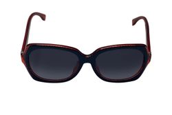 Fendi Gafas Sol, Acetato, Azul/Rojo, 3, Case, FF0002